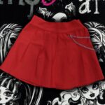 Pollera Bengalina Roja